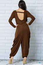 Load image into Gallery viewer, Give Them Harem Jumpsuit-Chestnut