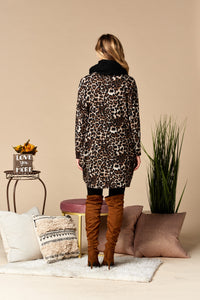 Hard To Tame  Leopard Cardigan