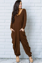 Load image into Gallery viewer, Give Them Harem Jumpsuit-Chestnut