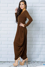 Load image into Gallery viewer, Give Them Harem Jumpsuit-Chestnut